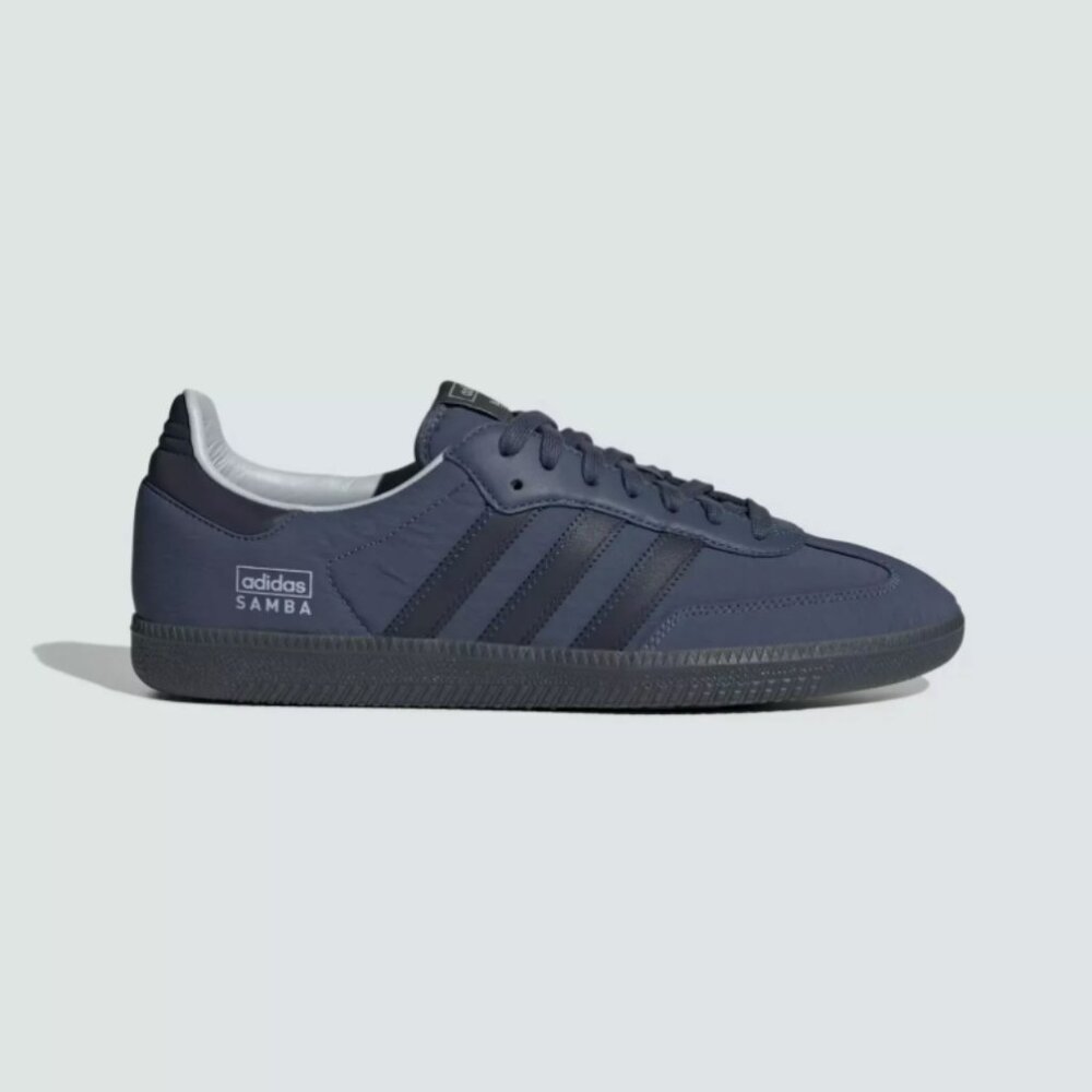 Adidas Samba OG Shoes 'Night Indigo/Grey Six' - Expeditedship